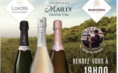 Soirée Découverte Champagne Mailly Grand Cru au Restaurant Loxalis
